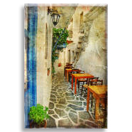 Yunan Grek Taverna Sokakları